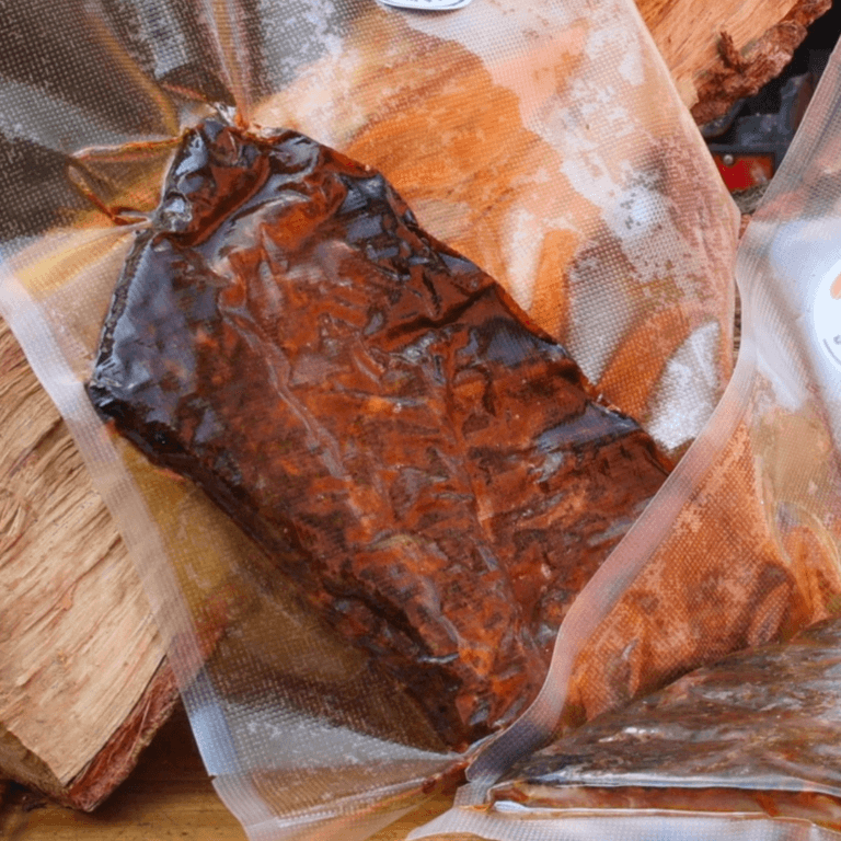 costillas de cerdo estilo St Luis ahumadas